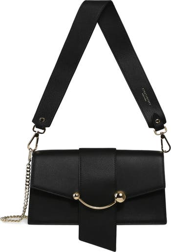 Strathberry Mini Crescent Leather Shoulder Bag | Nordstrom