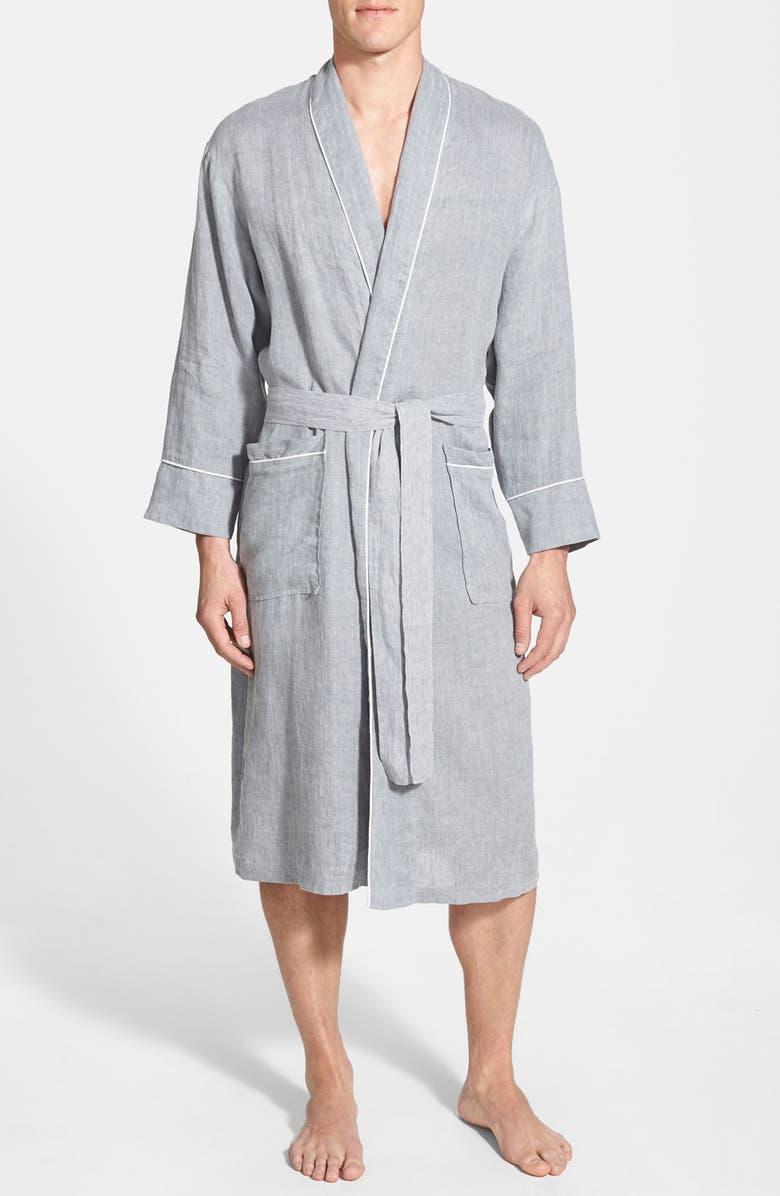 Daniel Buchler Woven Linen Robe | Nordstrom