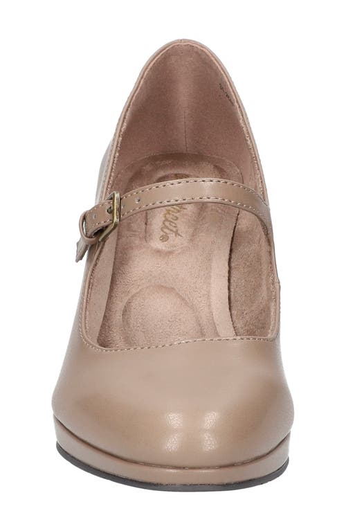Easy Street Women's Zest Platform Pumps In Taupe