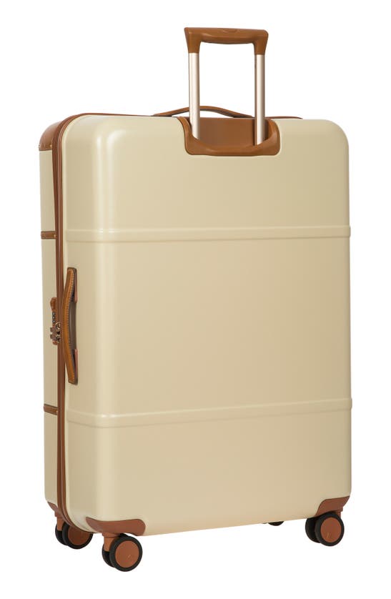 Shop Bric's Bellagio 2.0 32-inch Rolling Spinner Suitcase In Cream