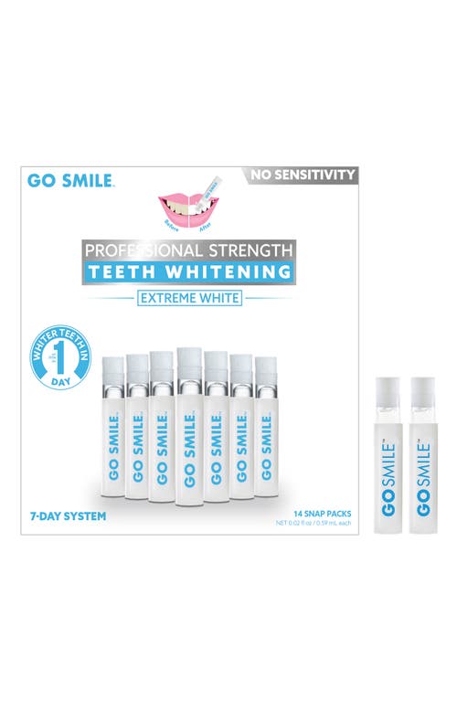 GO SMiLE® Extreme White Teeth Whitening Treatment Set
