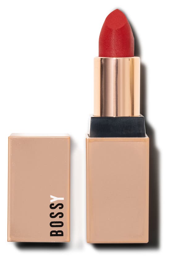 Shop Bossy Cosmetics Power Woman Essentials Lipstick In Ambitious
