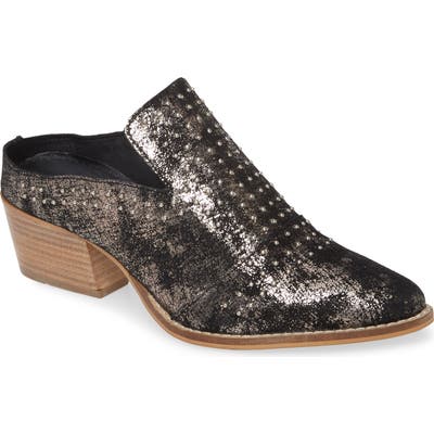 Very Volatile Russo Studded Mule, Grey