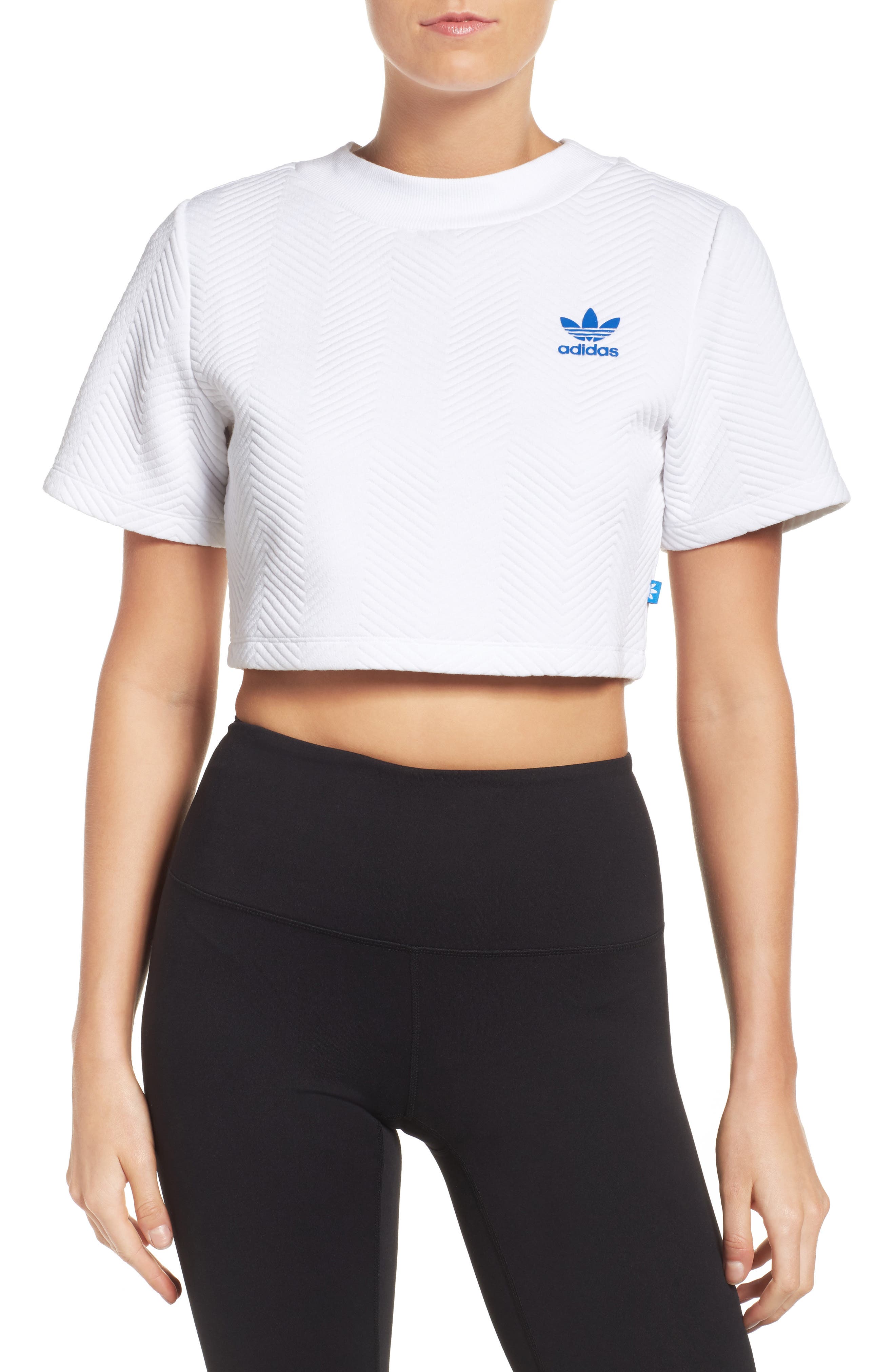 adidas Originals Crop Tee Nordstrom