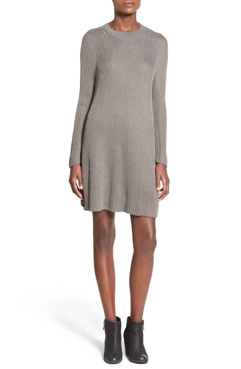 Cotton Emporium Crewneck Sweater Dress | Nordstrom