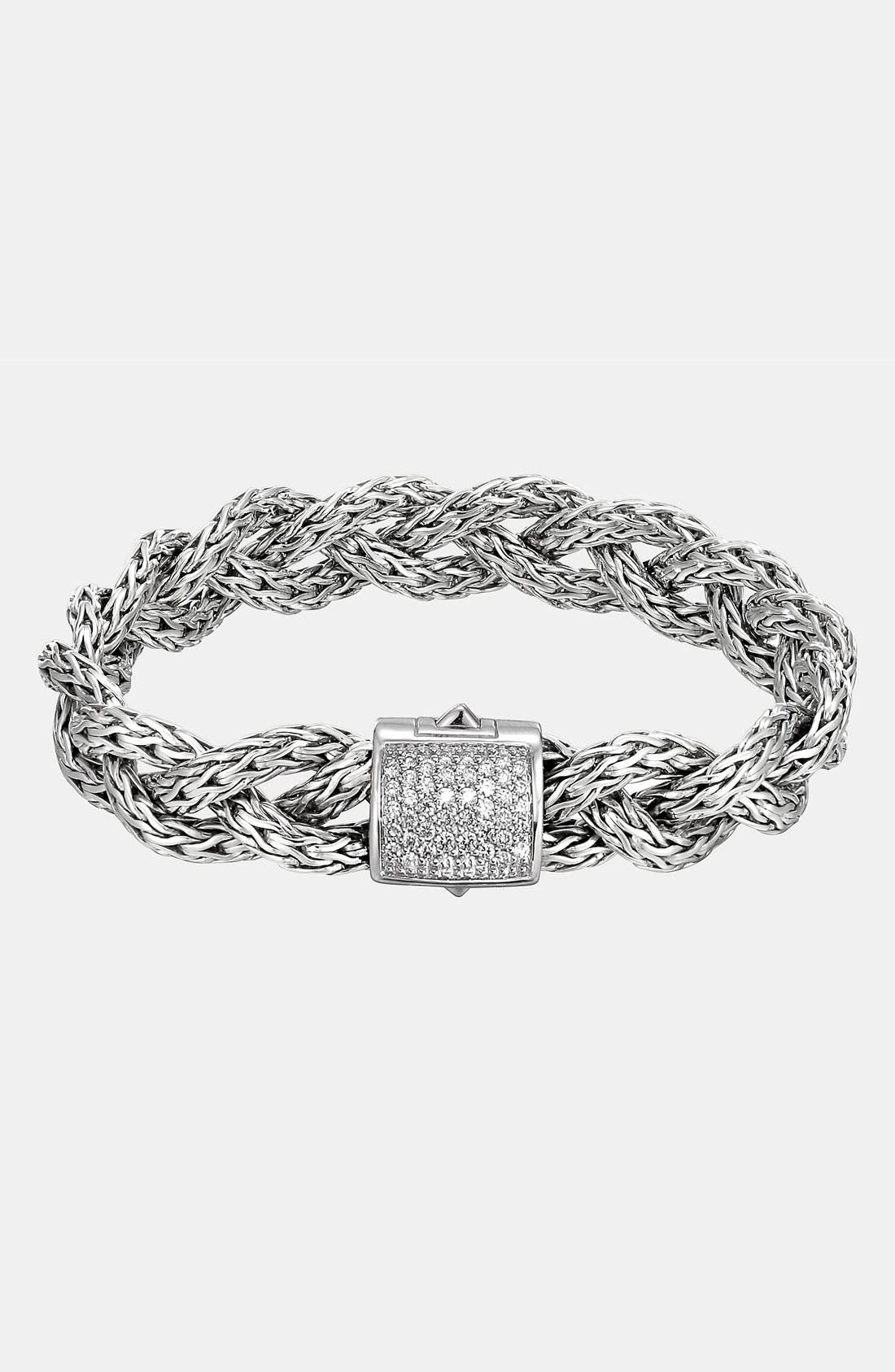 JOHN HARDY SMALL BRAIDED CHAIN BRACELET,8254292114972