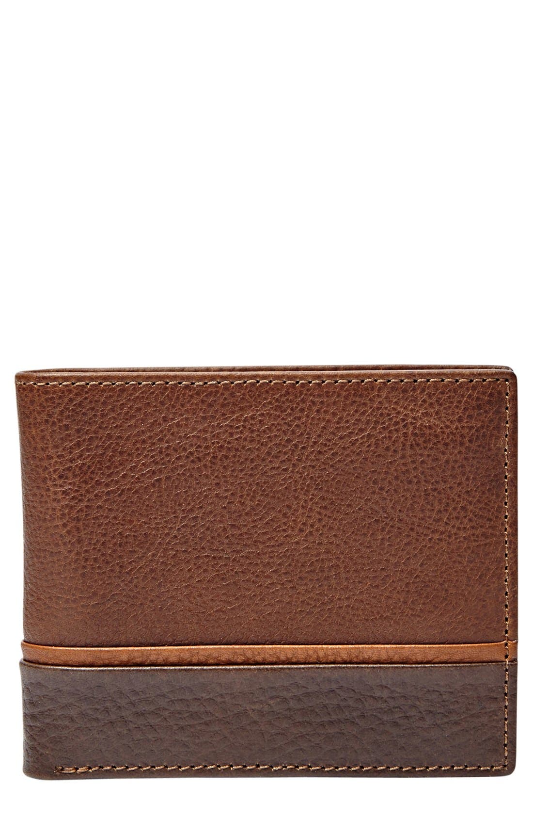 Fossil 'Ian' Leather Bifold Wallet Nordstrom