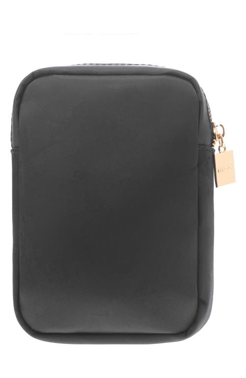 Bloc Bags Mini Heart Cosmetics Bag In Black/black
