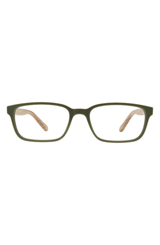 Peepers River 54mm Blue Light Blocking Reading Glasses In Green