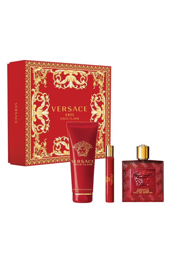 Versace Eros Flame Fragrance Set Usd $166 Value