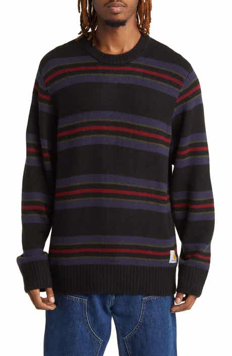Jack Victor Men's Canora Camel Donegal Lambswool and Cashmere Quarter Zip  Sweater