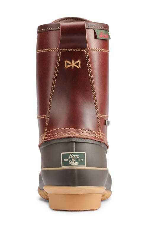G.h.bass Duclair Duck Boot In Dark Brown