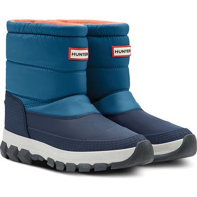 Hunter Original Waterproof Insulated Short Snow Boot, Blue