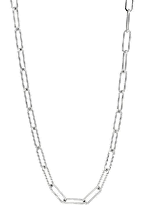 Bony Levy Ofira 14K Gold Chain Link Necklace in 14K White Gold at Nordstrom, Size 18