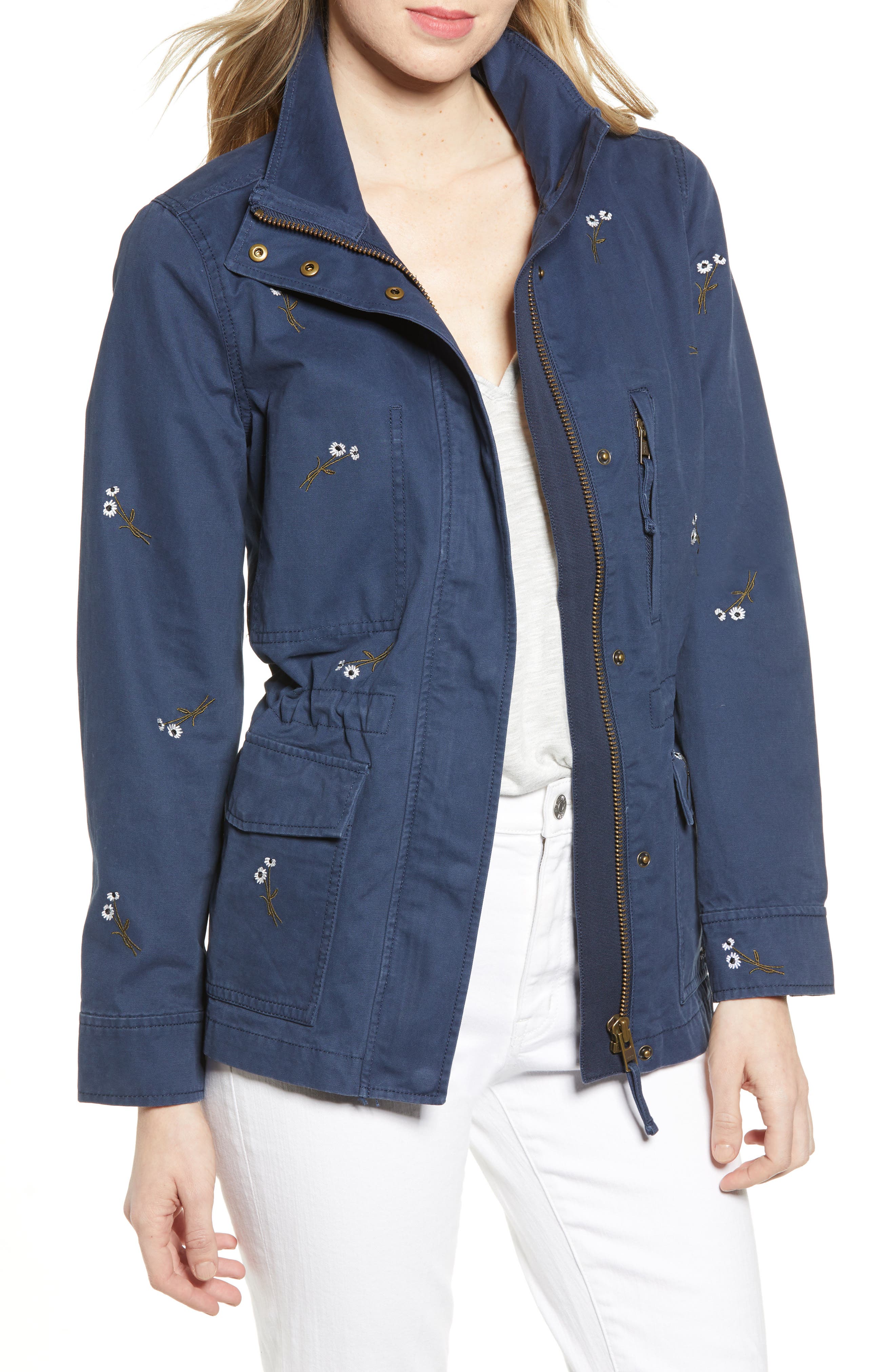 madewell embroidered passage jacket