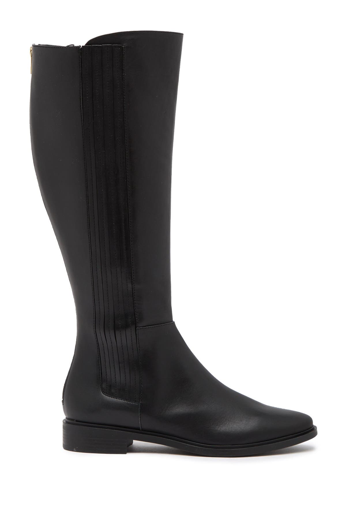 calvin klein finley wide calf boots