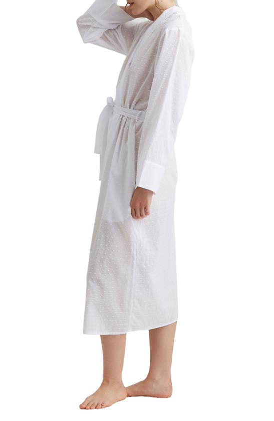 PAPINELLE PAPINELLE SWISS DOT COTTON ROBE
