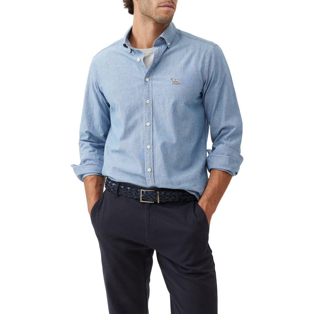 Rodd & Gunn Kirklands Button Down Shirt In Chambray