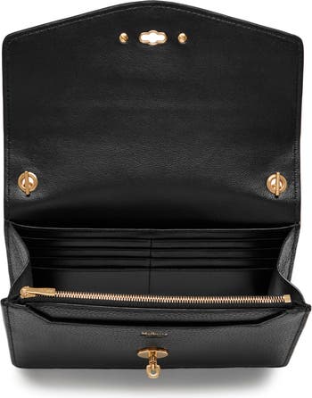 Mulberry Small Darley (€665) ❤ liked on Polyvore featuring bags, handbags,  gold, mini handbags, mini purse, chain…