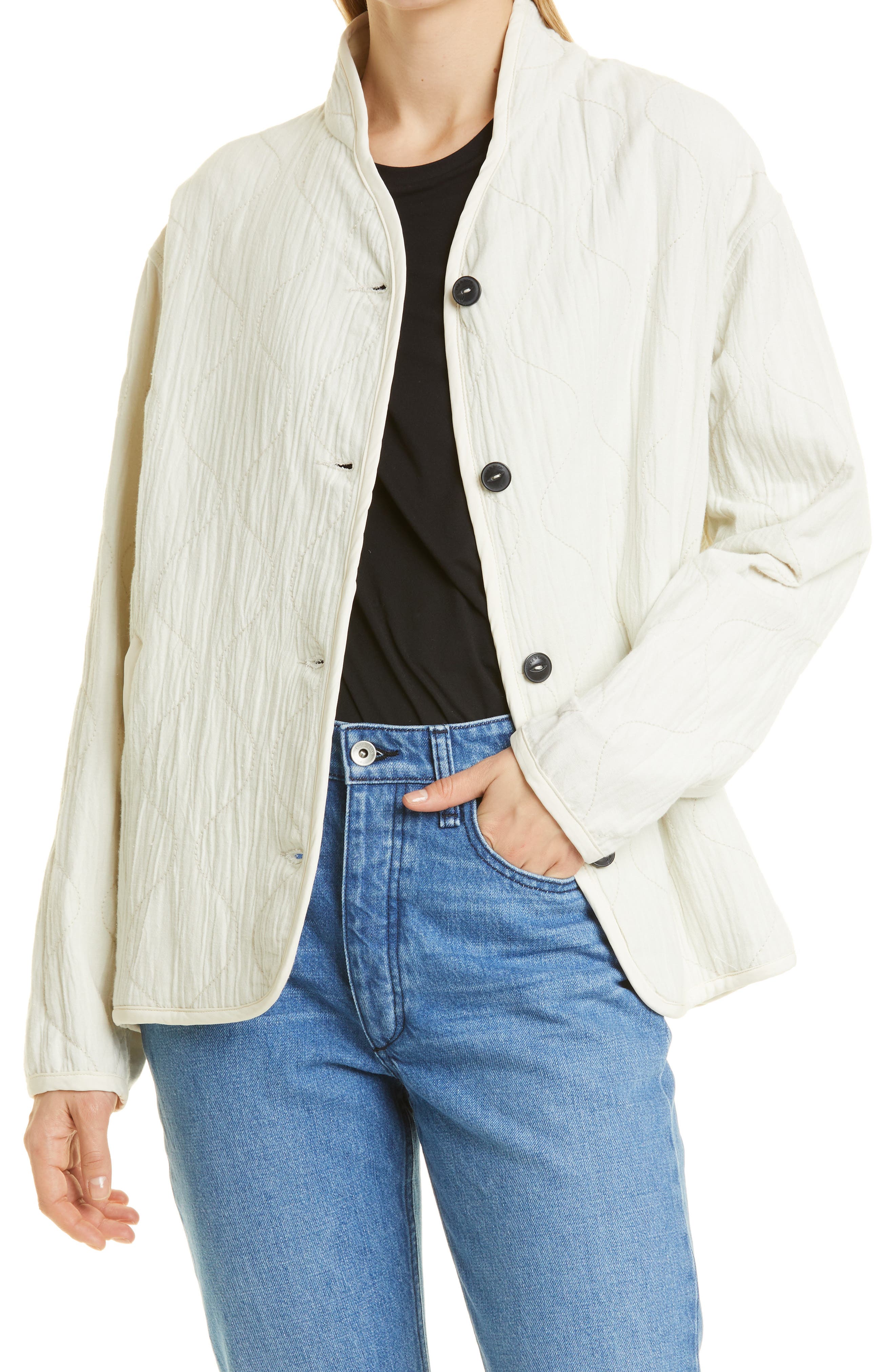 rag and bone erin cotton blend blazer