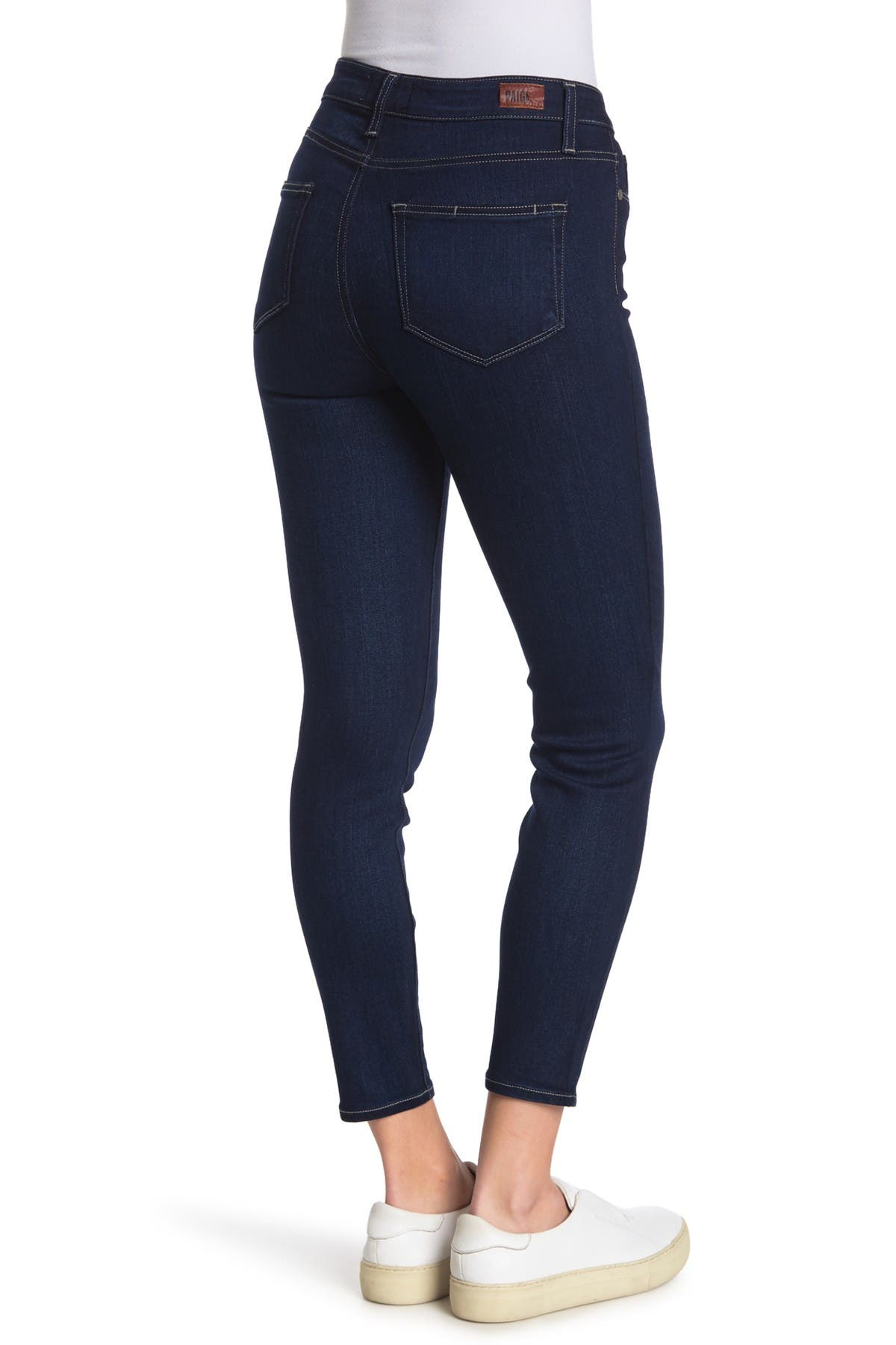 Paige Hoxton Crop Jeans In Blue