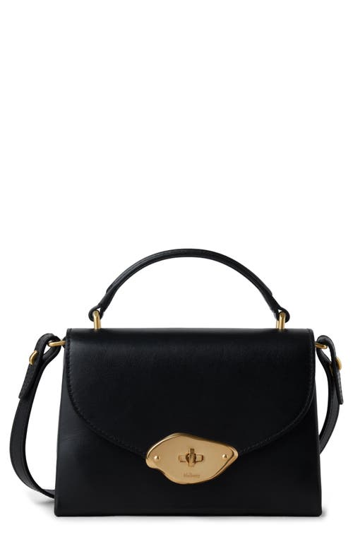 Mulberry Small Lana Top Handle Crossbody Bag in Black at Nordstrom