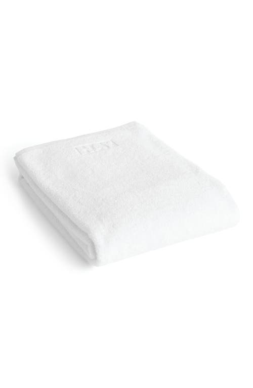 HAY Mono Cotton Bath Towel in White