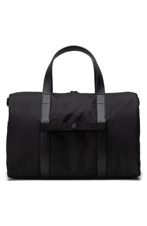 Herschel Supply Co . Novel Recycled Polyester Carry-on Duffle Bag In Black Tonal