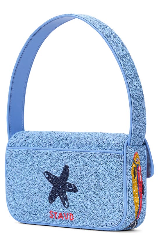STAUD STAUD TOMMY BEADED SHOULDER BAG