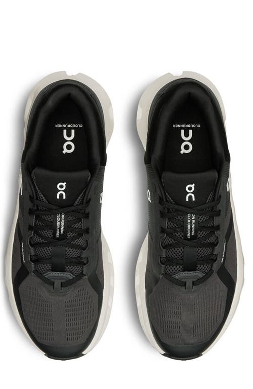 On Men's Cloudrunner 2 Running Sneakers In Eclipse/black