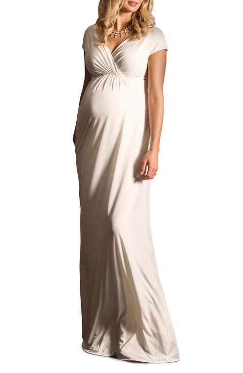 Francesca Maternity Gown in Ivory