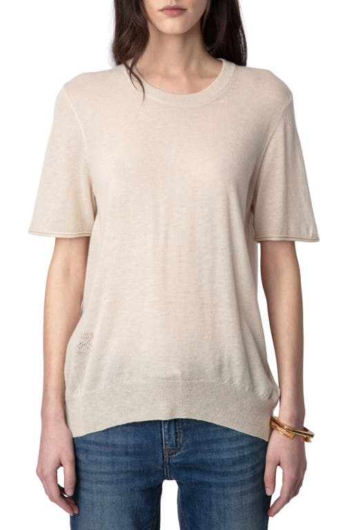 Zadig & Voltaire Ida Wings Cashmere Sweater in Judo at Nordstrom, Size Large