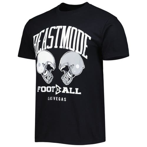 Men's Beast Mode Black Football T-Shirt