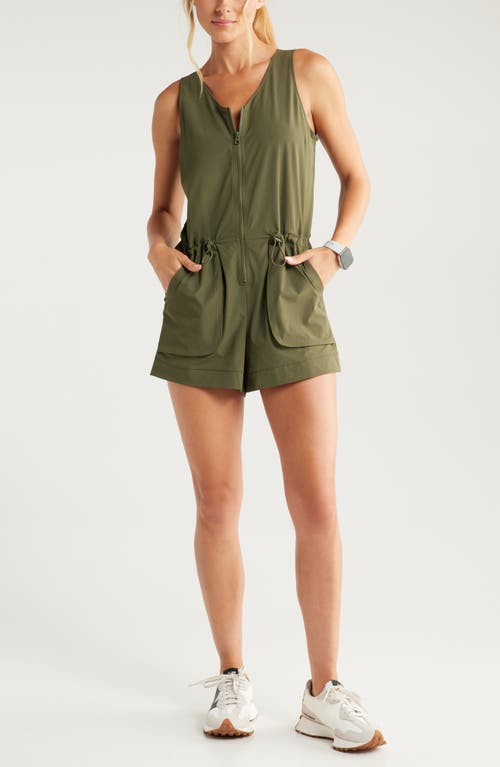 zella Navigator Short Romper at Nordstrom,