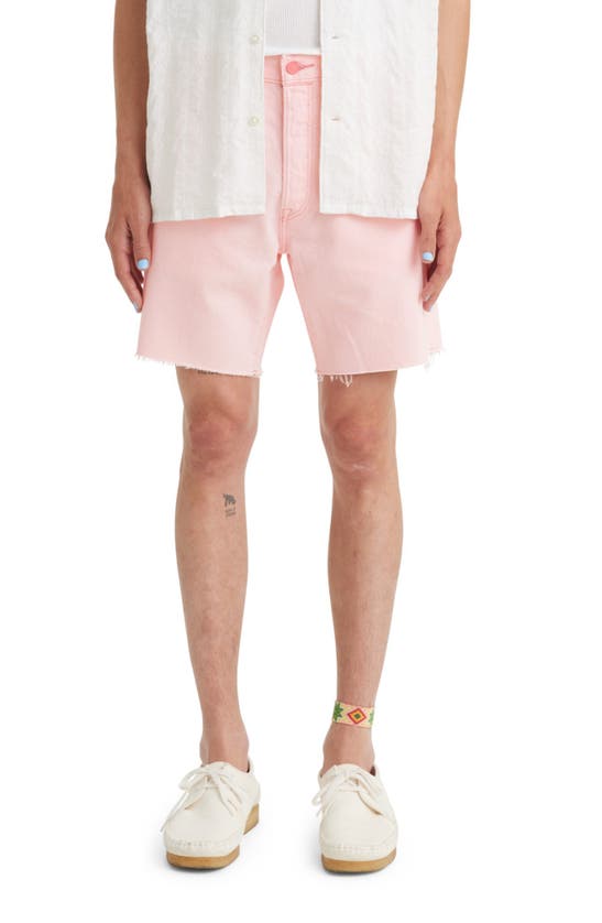 Levi's 501® '93 Raw Hem Denim Shorts In Pink