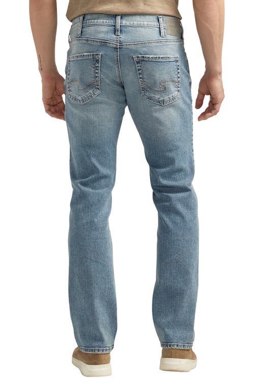 Shop Silver Jeans Co. Allan Straight Leg Jeans In Indigo