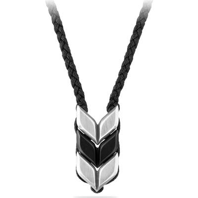 David Yurman Chevron Woven Necklace