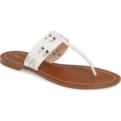 Kate Spade New York Carol Sandal, White