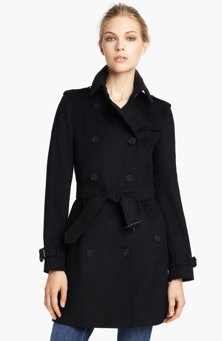 Burberry London Double Breasted Wool & Cashmere Coat | Nordstrom