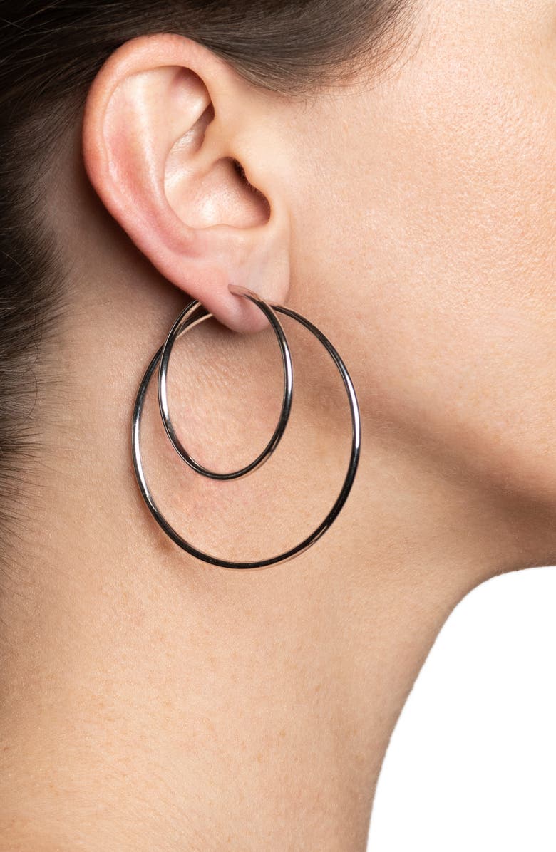 Maria Black Senorita 35mm Endless Hoop Earrings, Alternate, color, 
