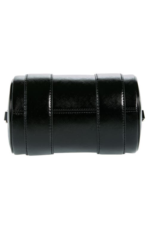 Marc Jacobs Leather Barrel Bag In Black