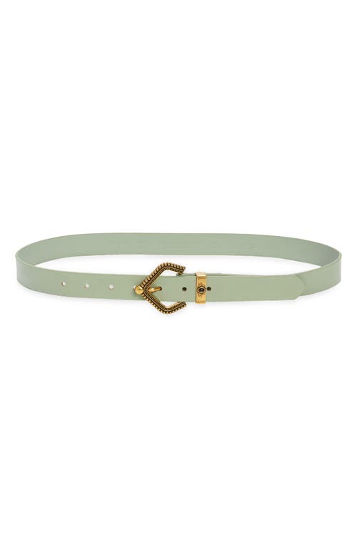 Treasure & Bond Sienna Western Leather Belt Olive at Nordstrom,