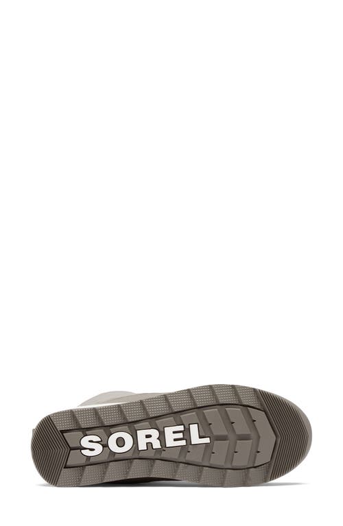 Sorel Whitney Ii Waterproof Snow Boot In Chrome Grey/quarry