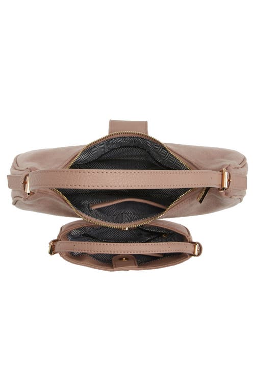 Mali + Lili Shay Mom & Me Vegan Leather Two-piece Handbag Set In Blush