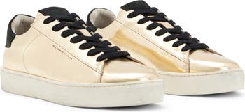 AllSaints Shana Metallic Sneaker (Women) | Nordstrom