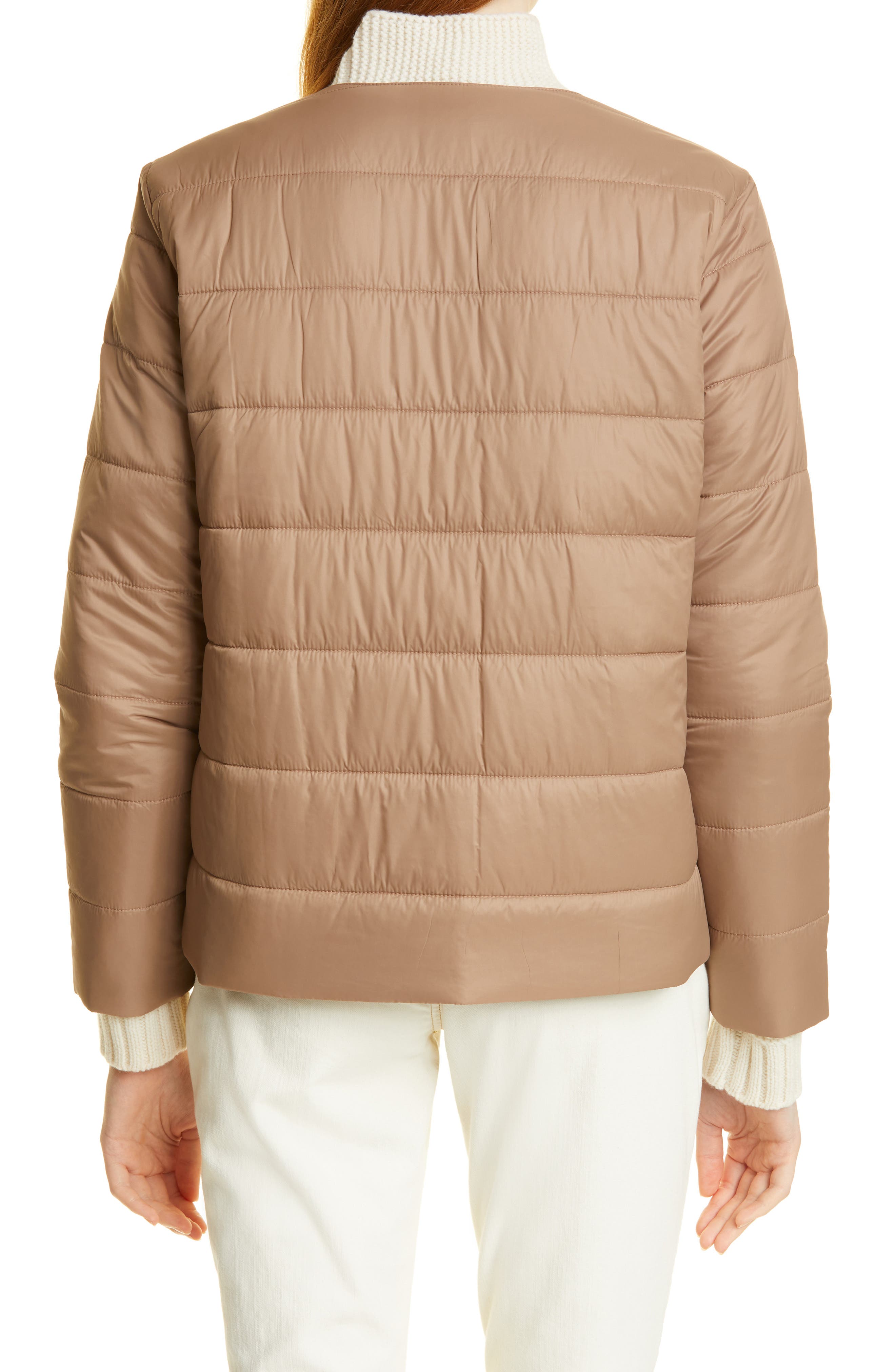 eileen fisher quilted jacket