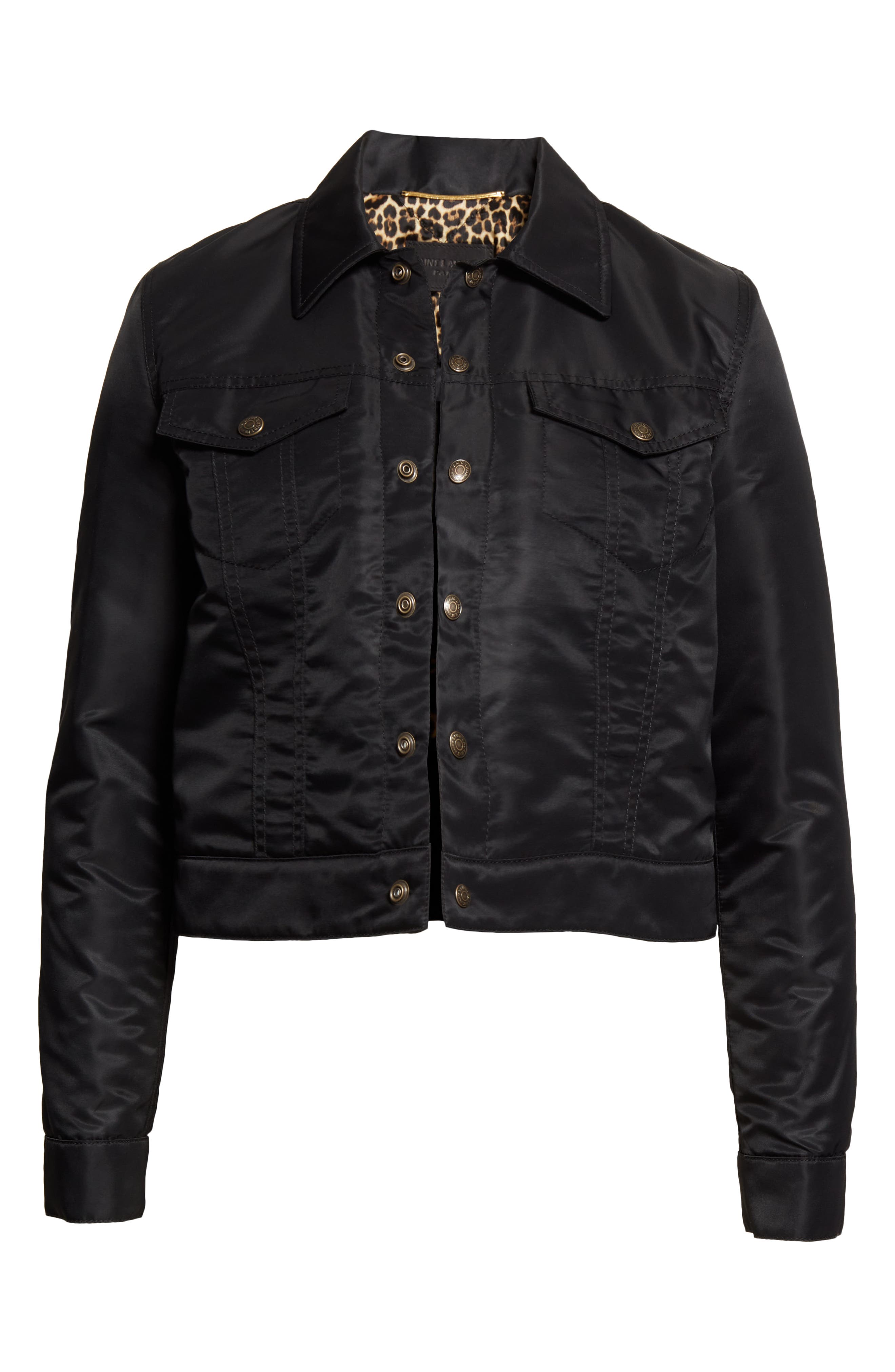 nylon trucker jacket