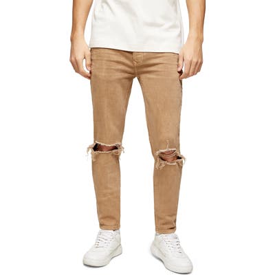 Topman Ripped Skinny Jeans
