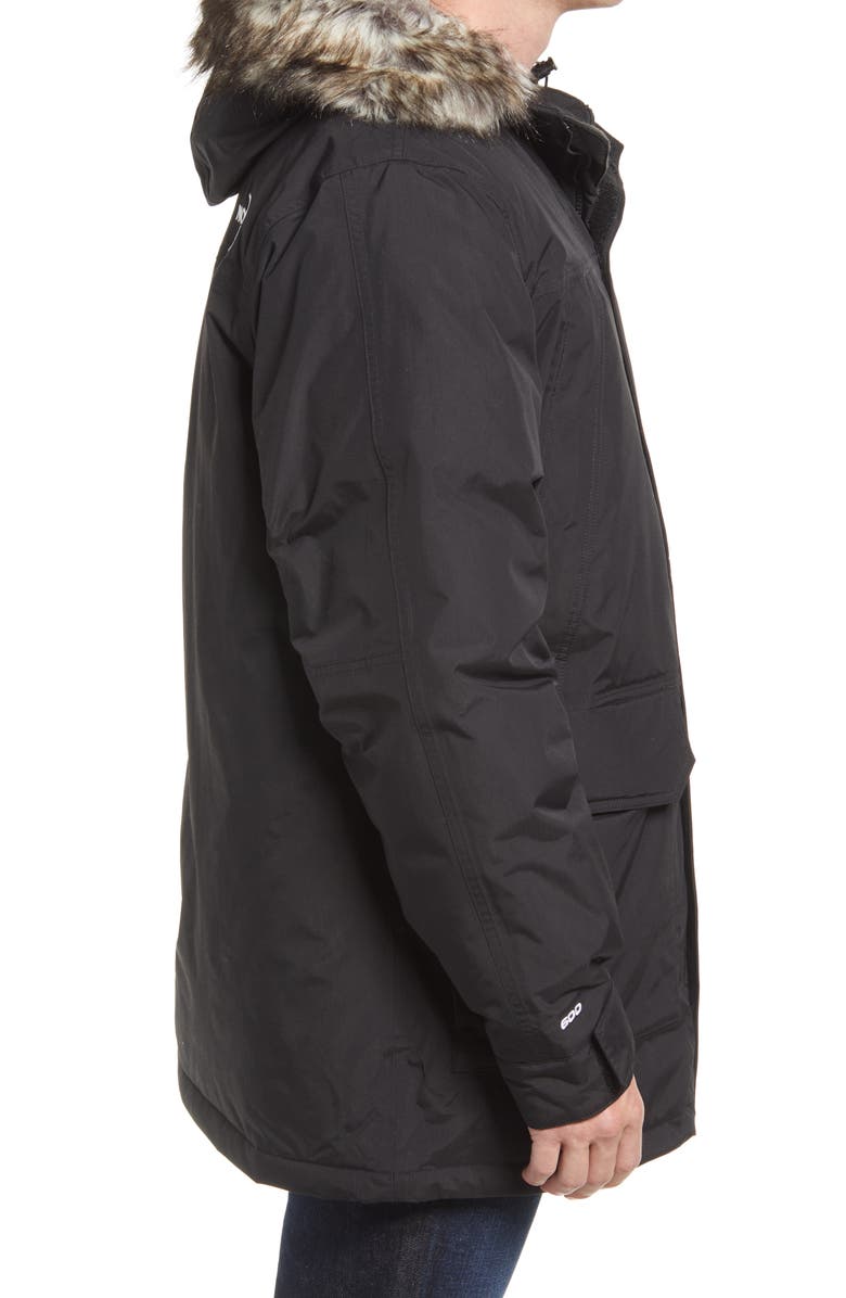 The North Face McMurdo Waterproof 550 Fill Power Down Parka with 