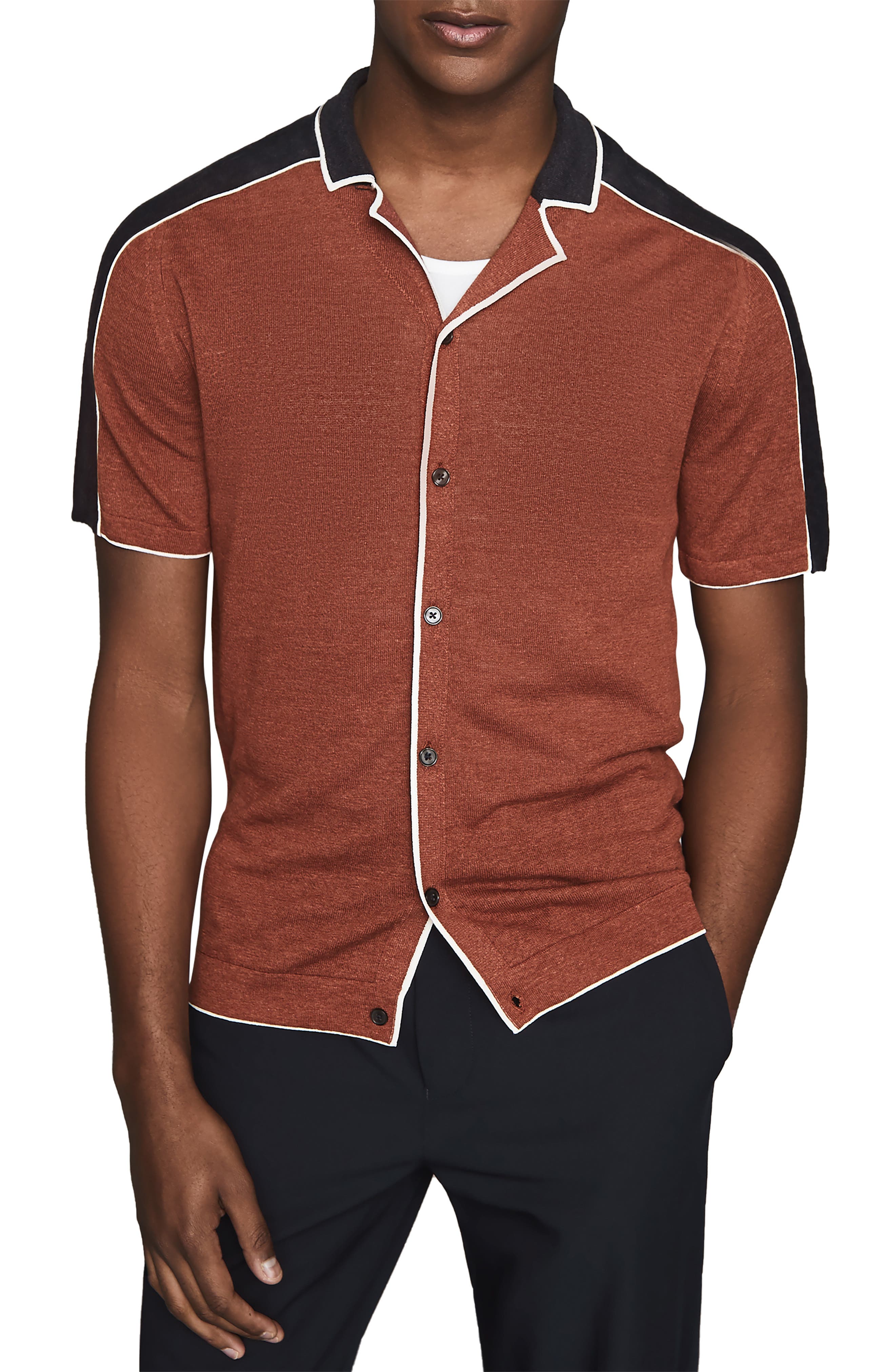 reiss short sleeve shirt